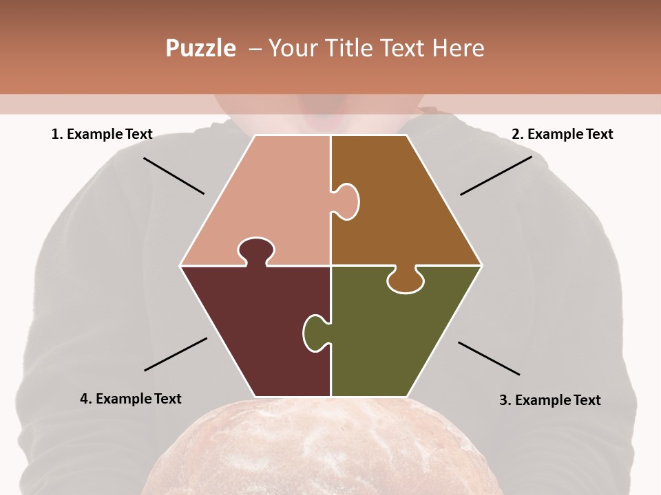 Overweight Happy Big PowerPoint Template