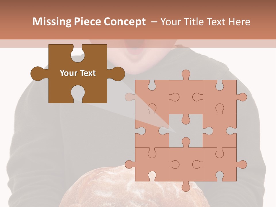 Overweight Happy Big PowerPoint Template