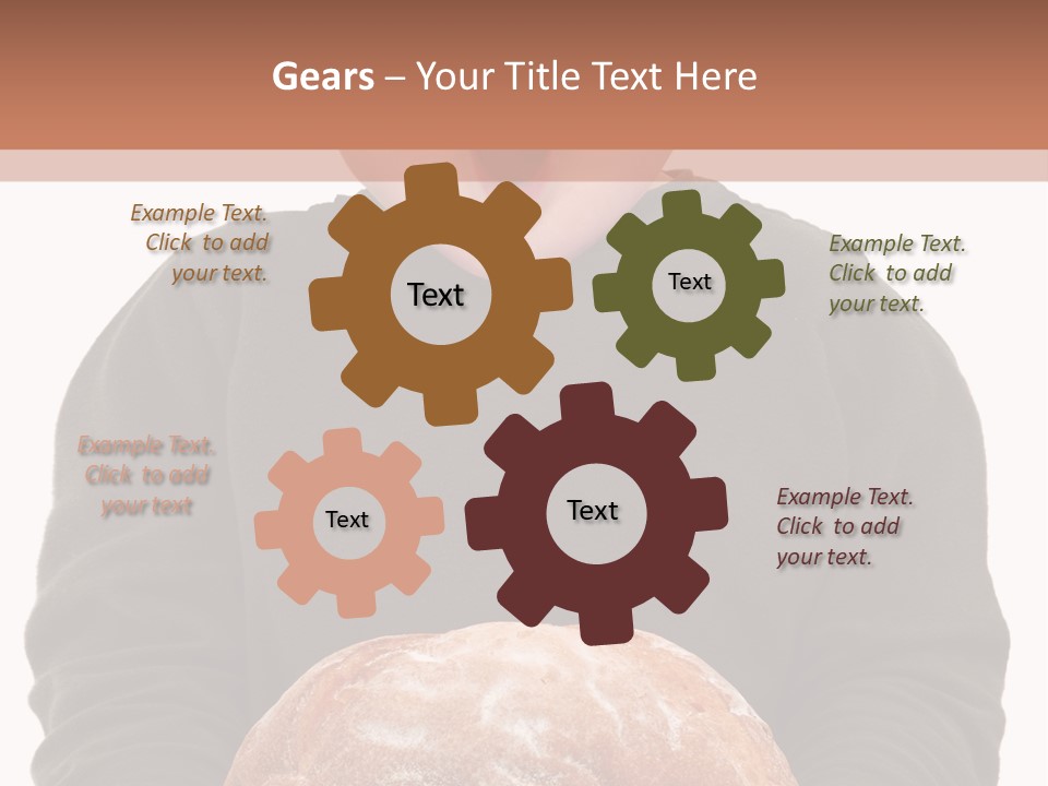 Overweight Happy Big PowerPoint Template