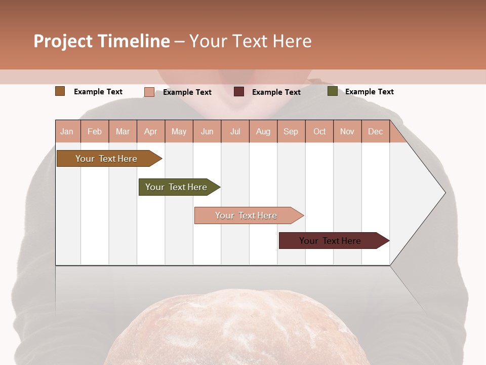 Overweight Happy Big PowerPoint Template