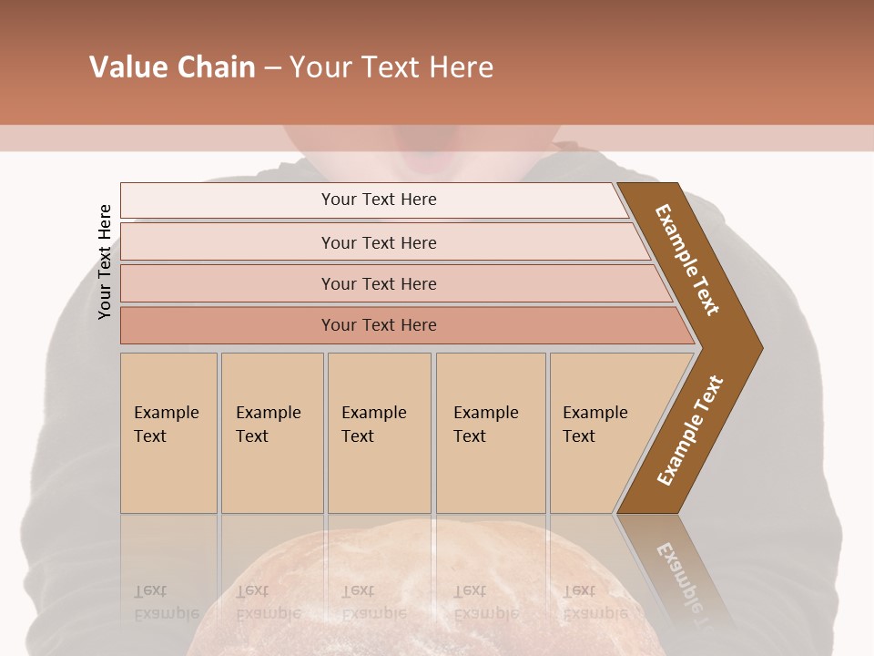 Overweight Happy Big PowerPoint Template