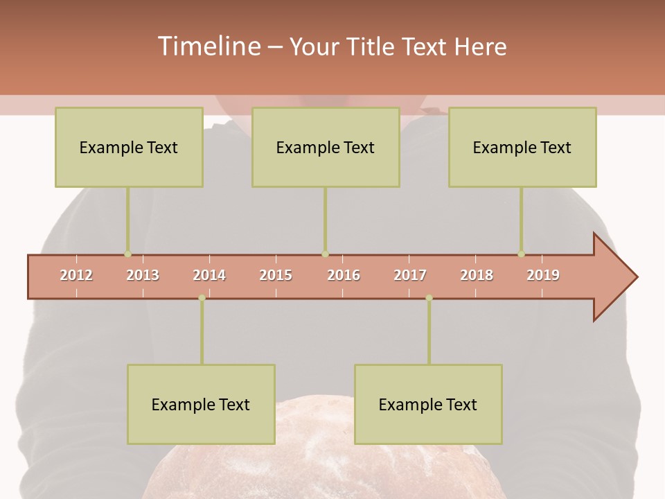 Overweight Happy Big PowerPoint Template