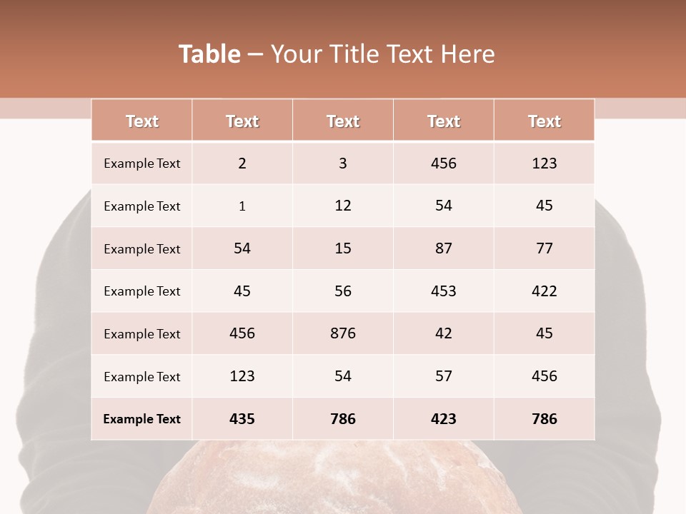 Overweight Happy Big PowerPoint Template