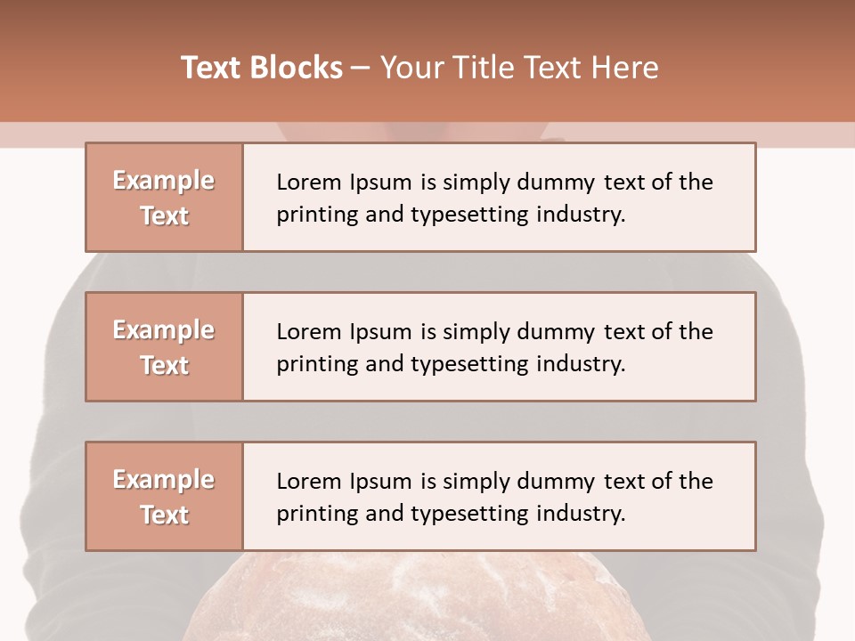 Overweight Happy Big PowerPoint Template
