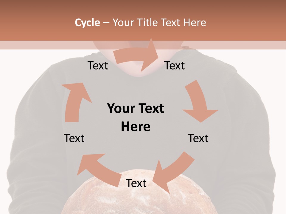 Overweight Happy Big PowerPoint Template