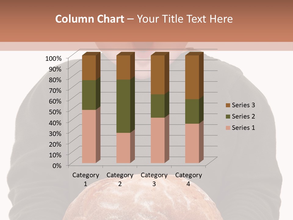 Overweight Happy Big PowerPoint Template