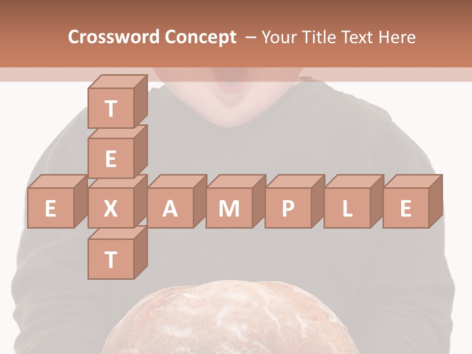 Overweight Happy Big PowerPoint Template