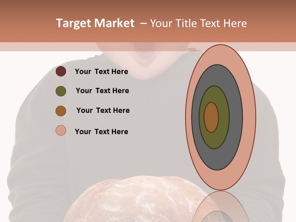 Overweight Happy Big PowerPoint Template