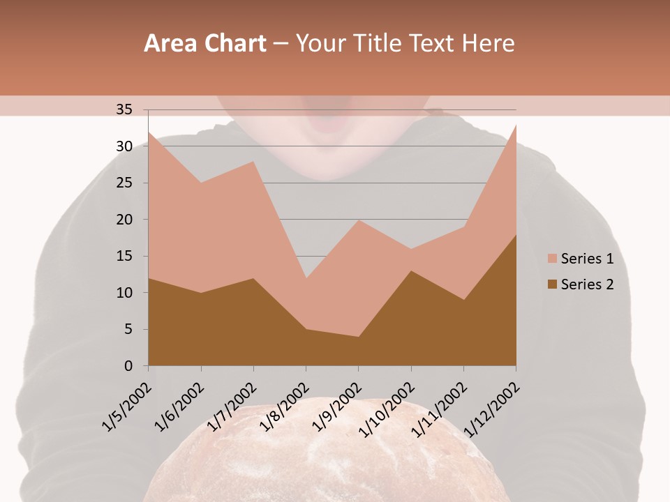 Overweight Happy Big PowerPoint Template