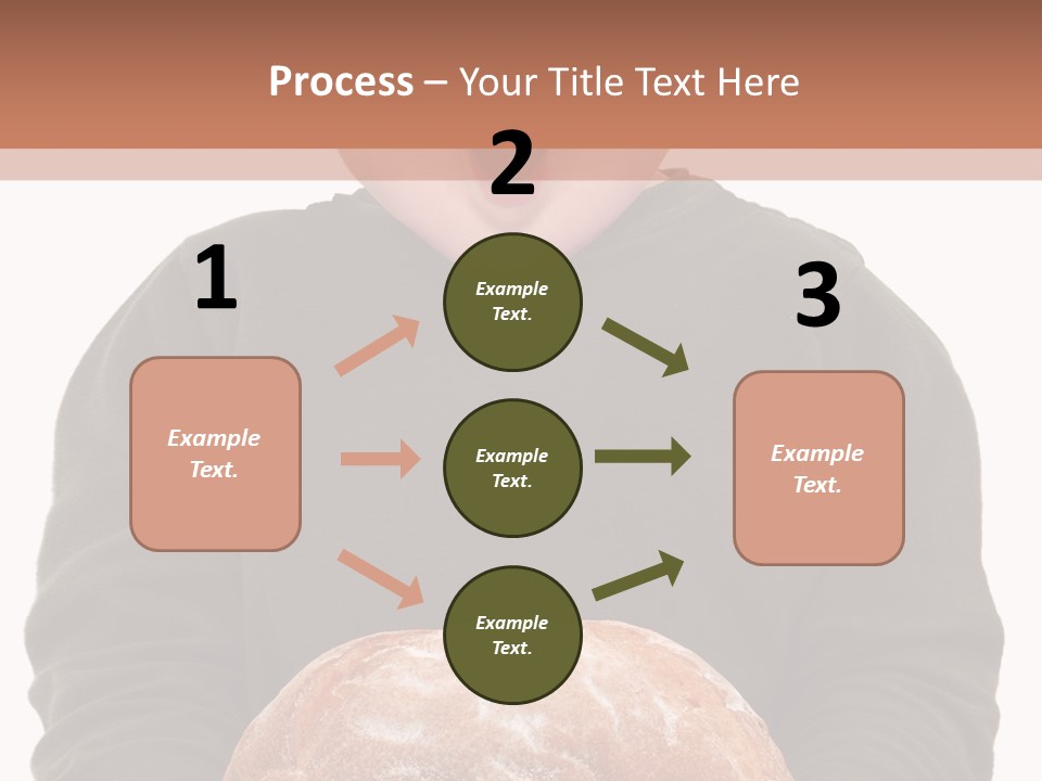 Overweight Happy Big PowerPoint Template