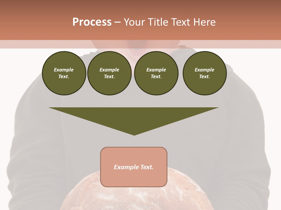 Overweight Happy Big PowerPoint Template