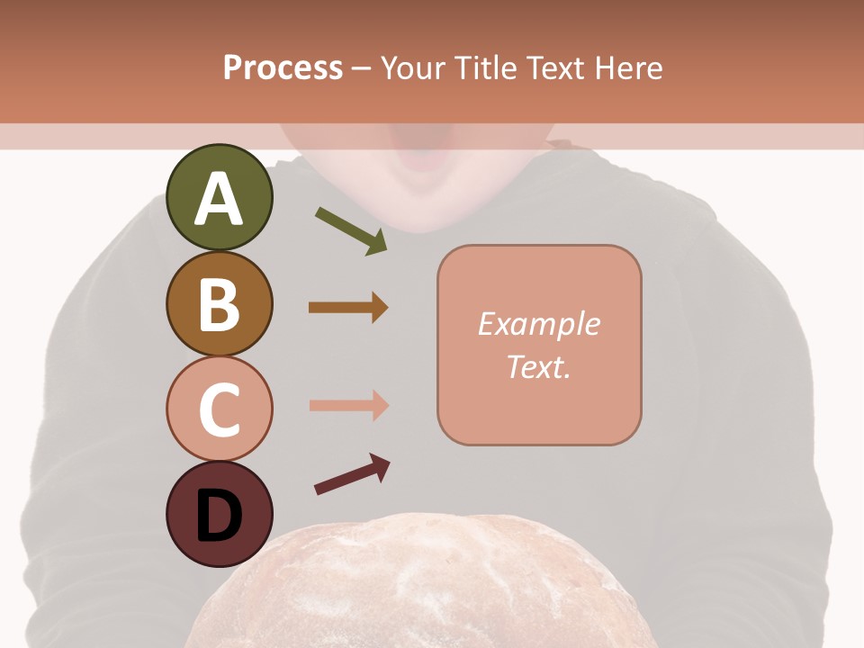 Overweight Happy Big PowerPoint Template
