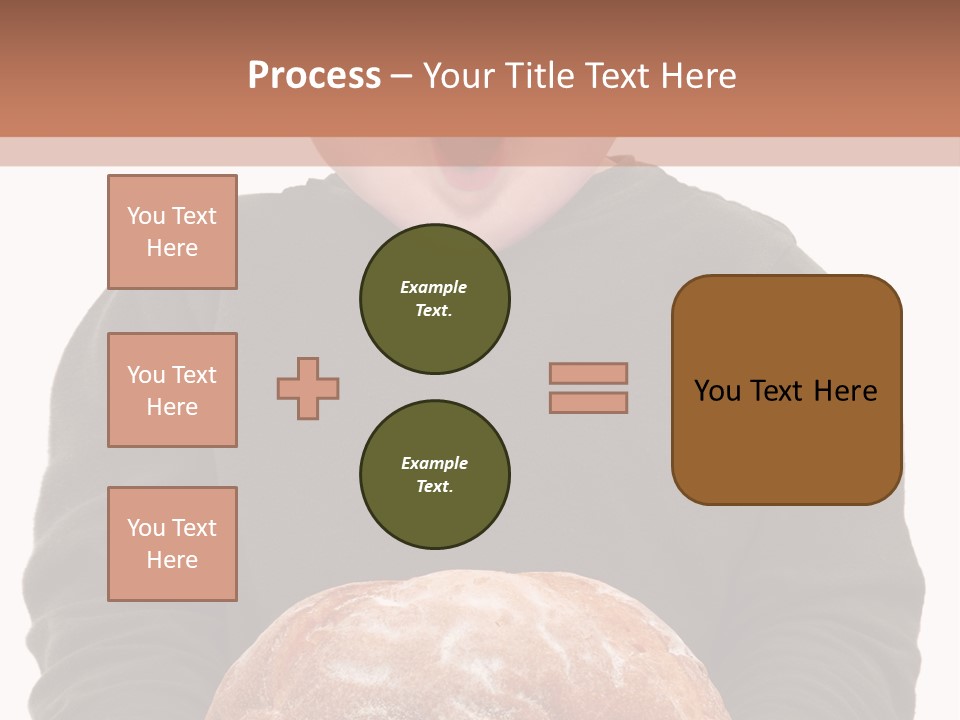 Overweight Happy Big PowerPoint Template