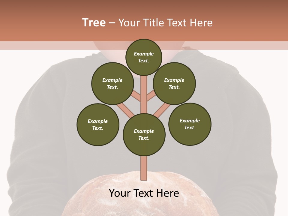 Overweight Happy Big PowerPoint Template