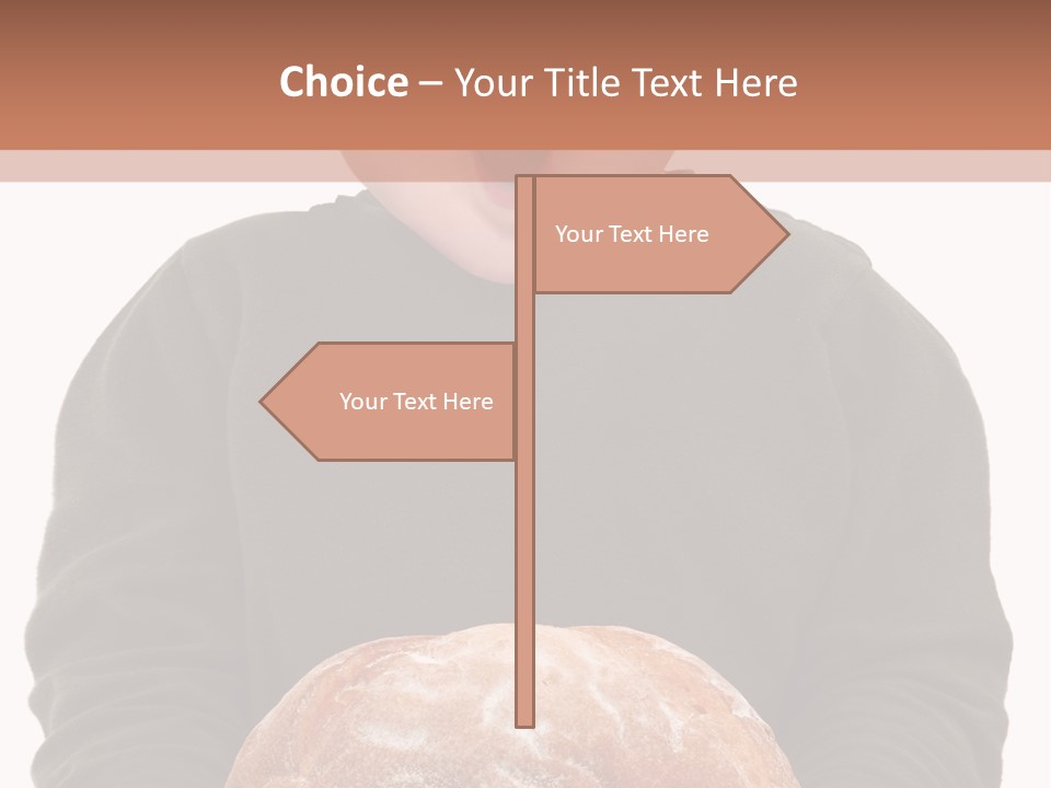 Overweight Happy Big PowerPoint Template