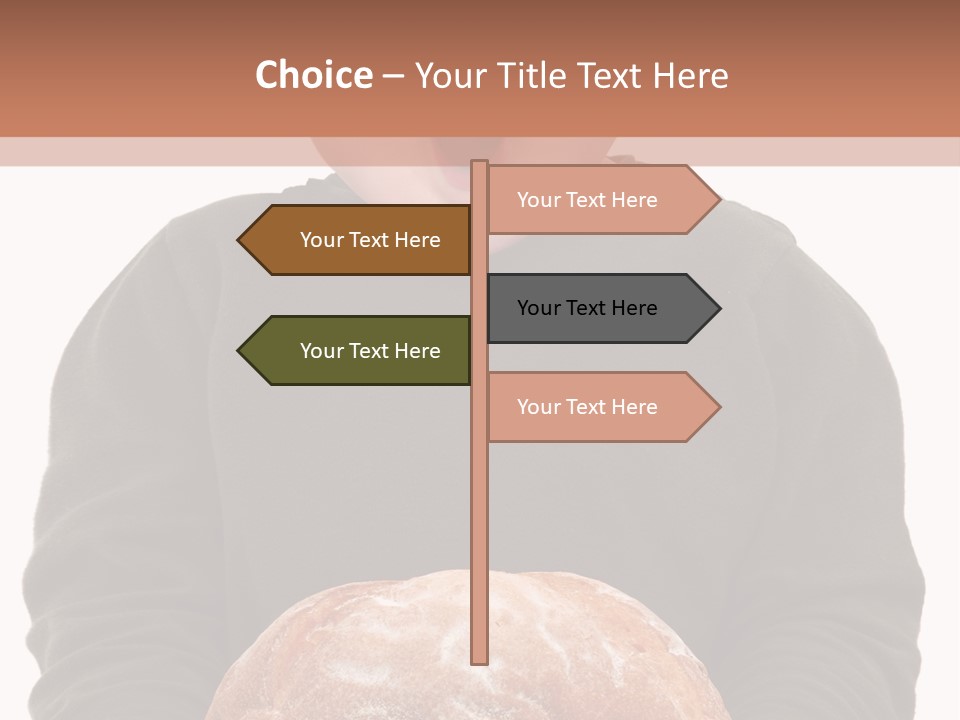 Overweight Happy Big PowerPoint Template