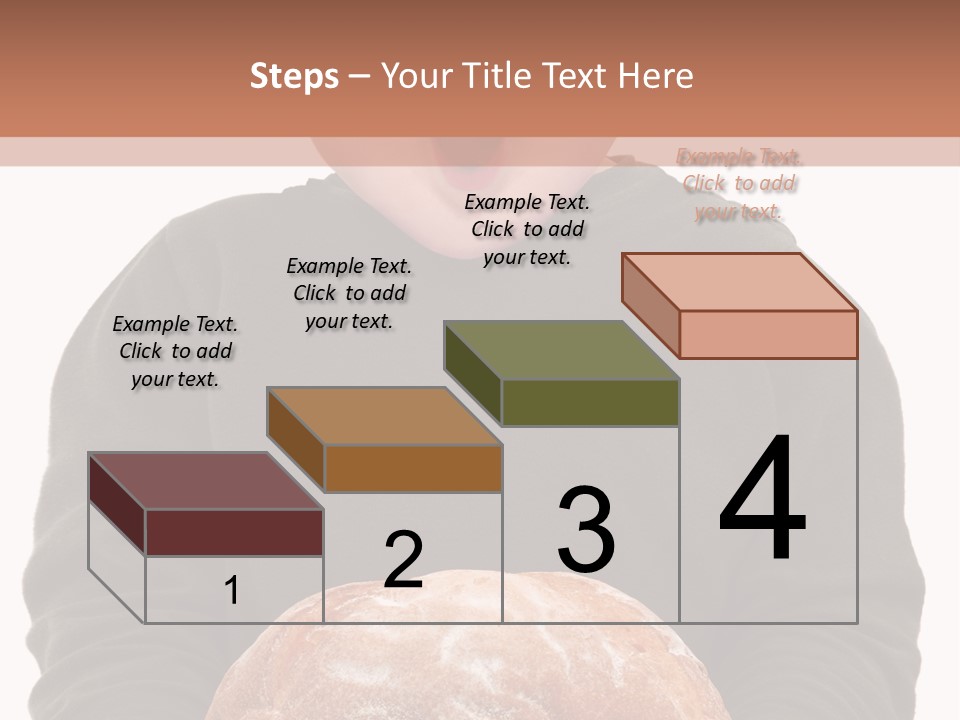 Overweight Happy Big PowerPoint Template