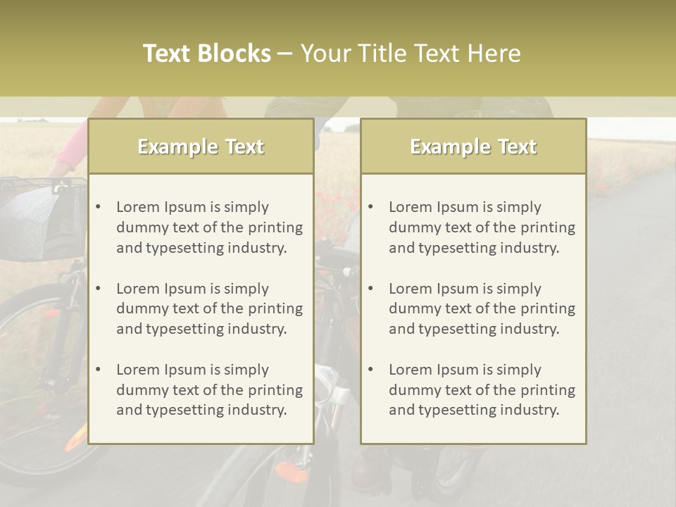 Man Holidays Summer PowerPoint Template
