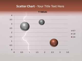 Flash Stormy Lightning Bolt PowerPoint Template