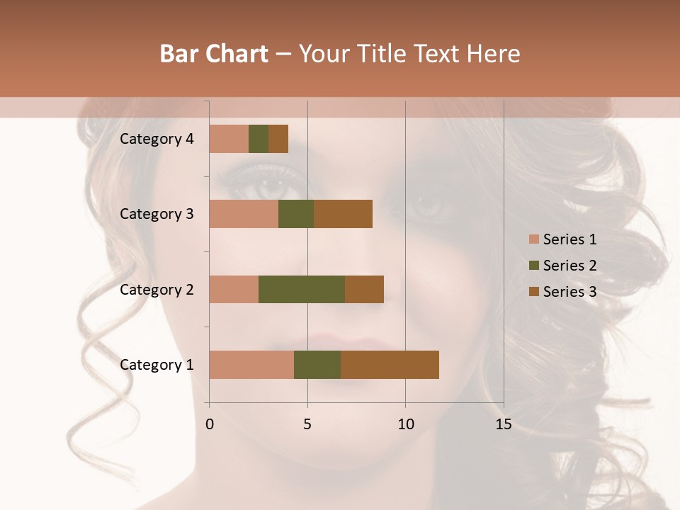 Cosmetic Beautiful Updo PowerPoint Template