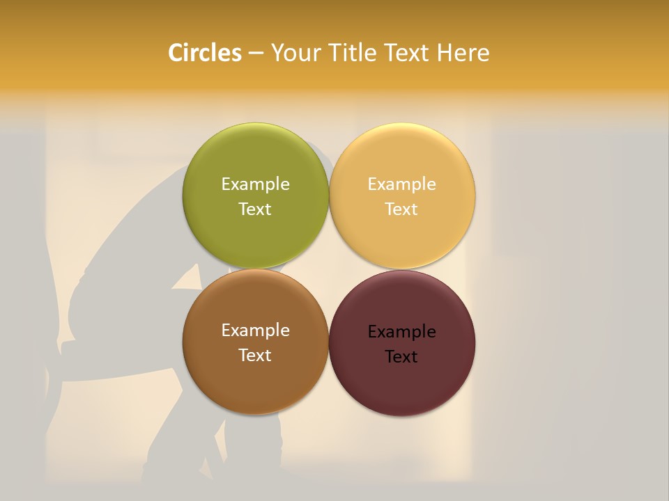 Lady Beauty Human PowerPoint Template