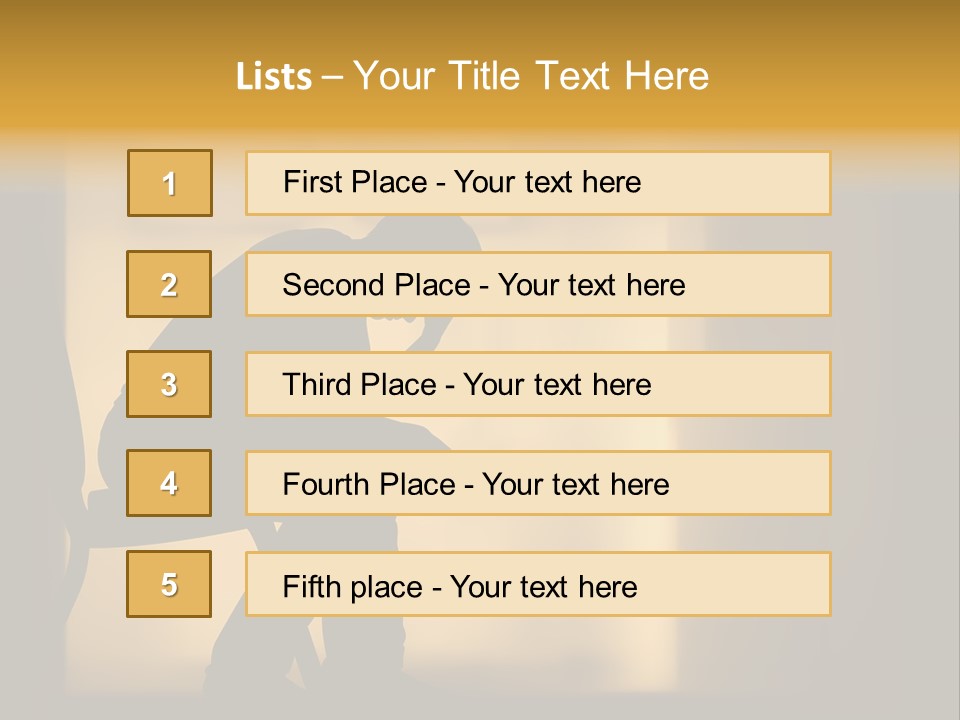 Lady Beauty Human PowerPoint Template