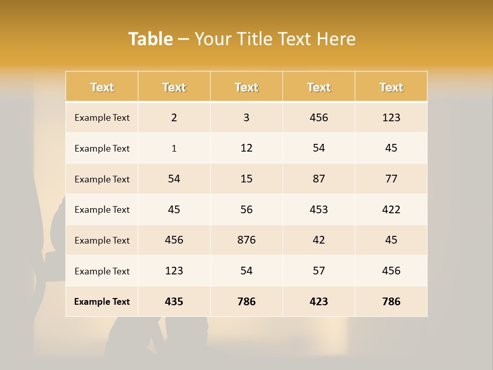 Lady Beauty Human PowerPoint Template