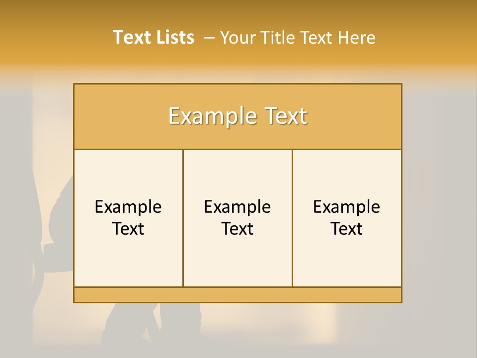 Lady Beauty Human PowerPoint Template