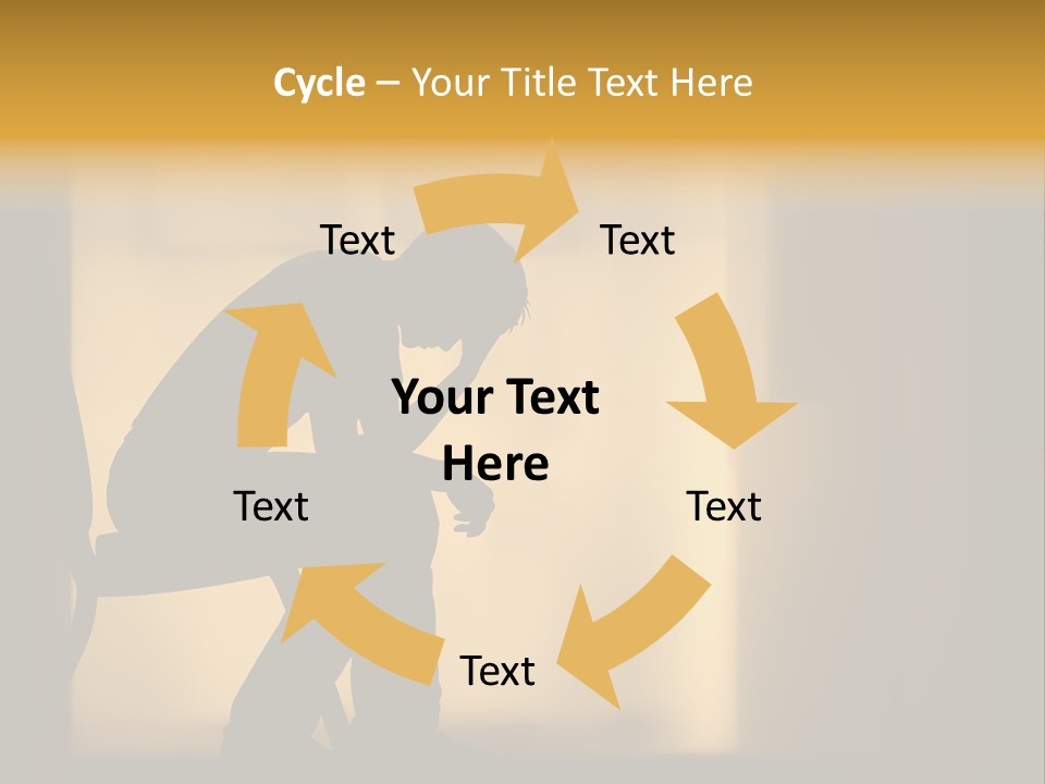 Lady Beauty Human PowerPoint Template