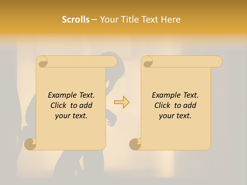 Lady Beauty Human PowerPoint Template