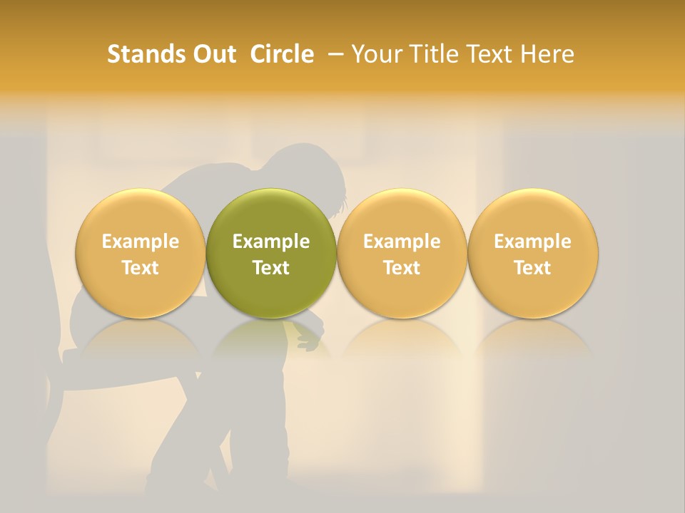 Lady Beauty Human PowerPoint Template