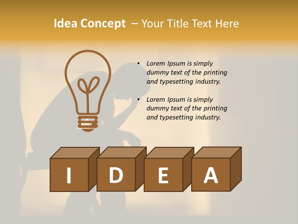 Lady Beauty Human PowerPoint Template