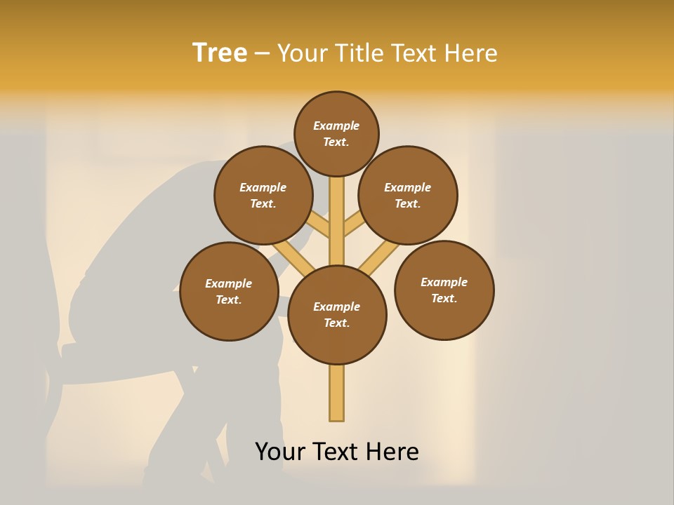 Lady Beauty Human PowerPoint Template