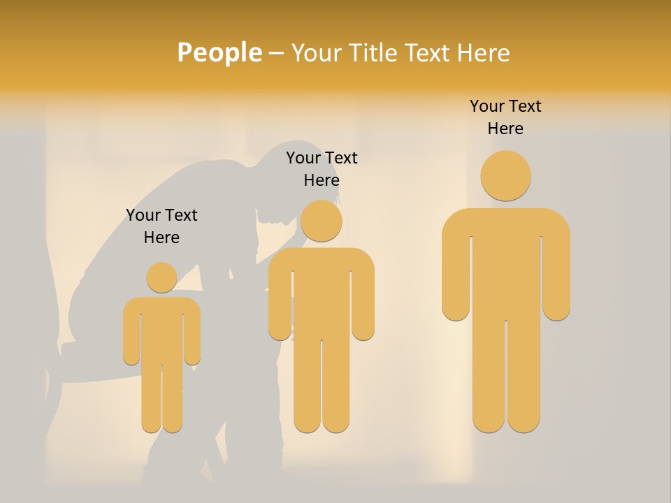 Lady Beauty Human PowerPoint Template