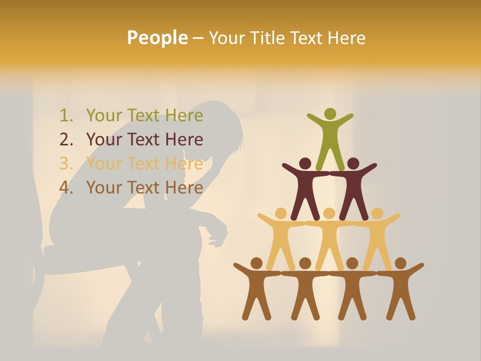 Lady Beauty Human PowerPoint Template