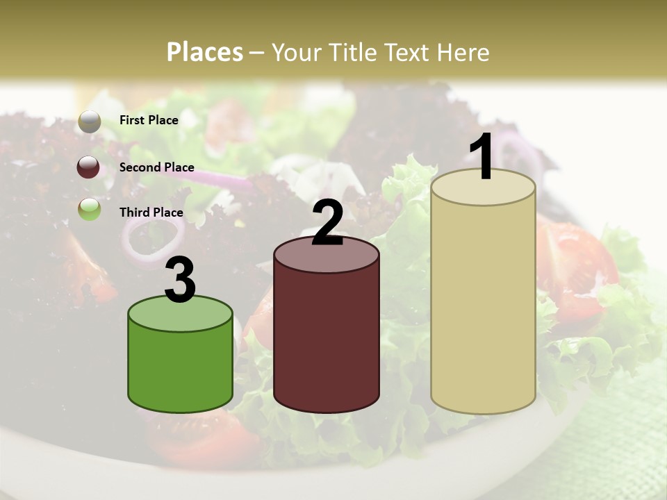 Vegetables Onion Food PowerPoint Template