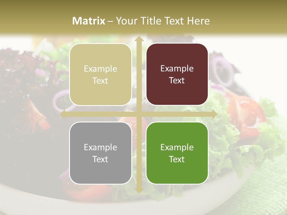 Vegetables Onion Food PowerPoint Template