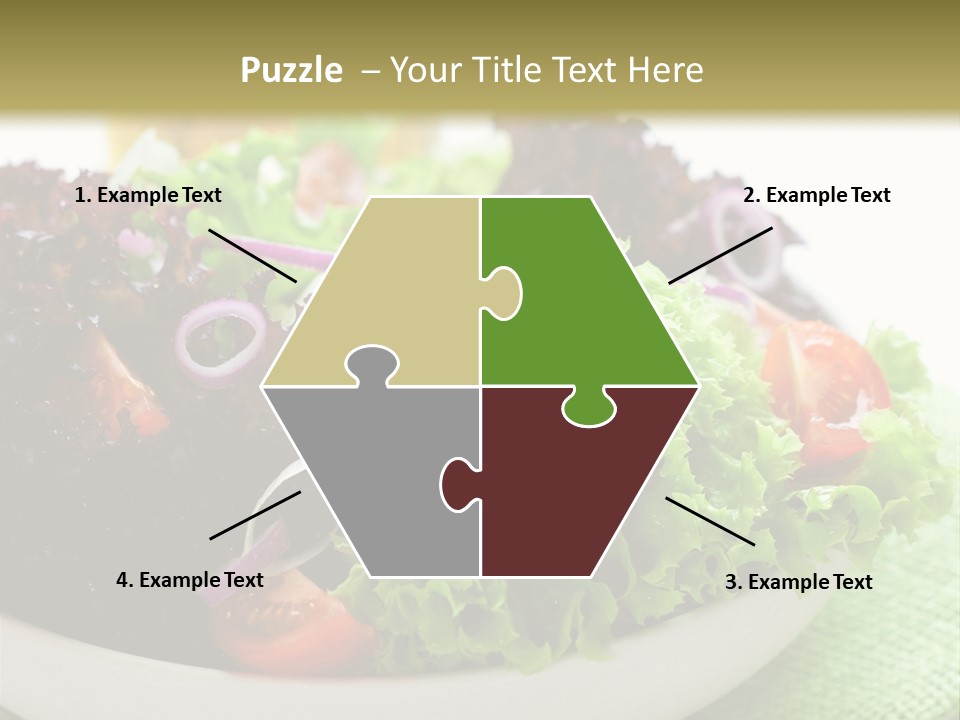 Vegetables Onion Food PowerPoint Template