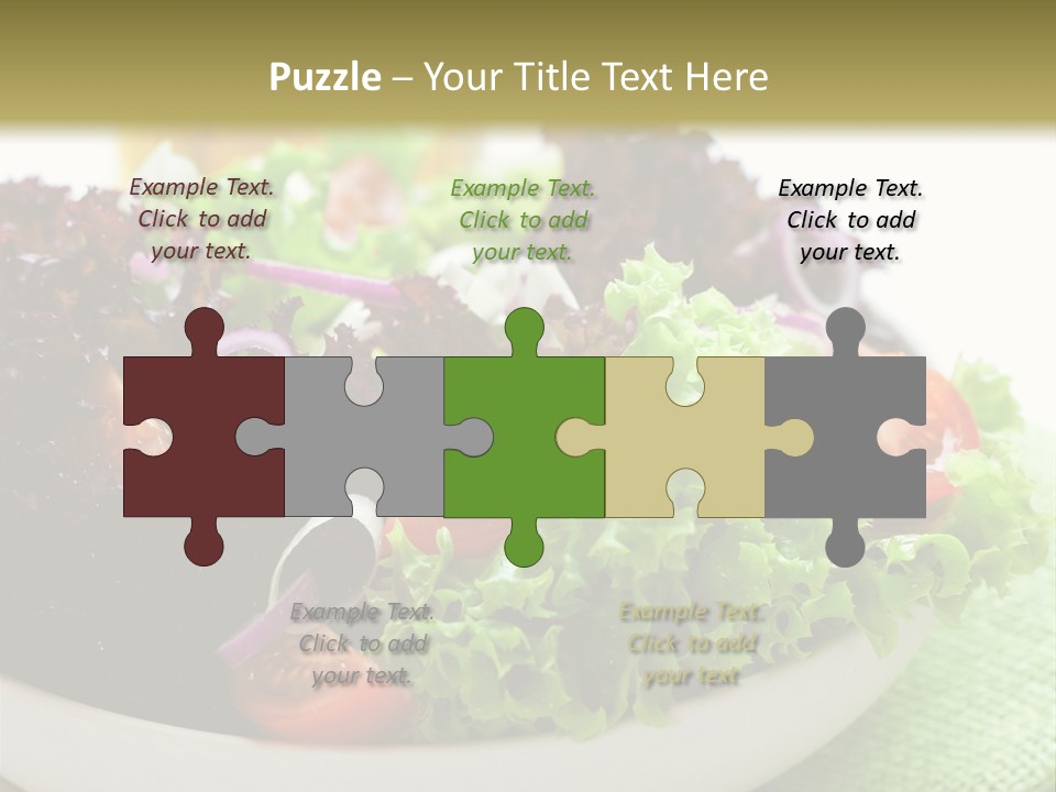 Vegetables Onion Food PowerPoint Template