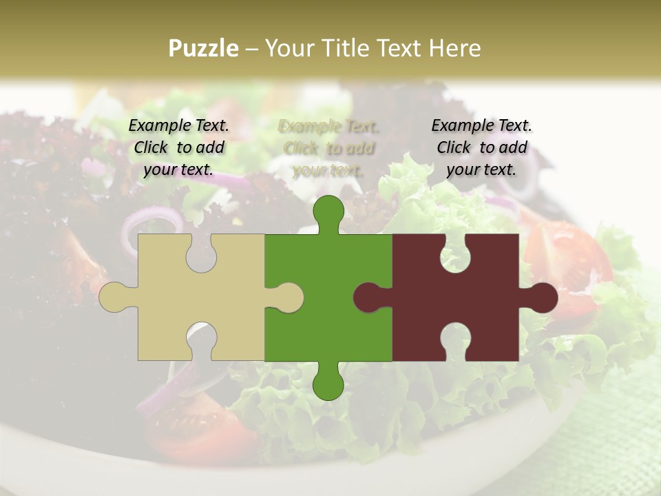 Vegetables Onion Food PowerPoint Template