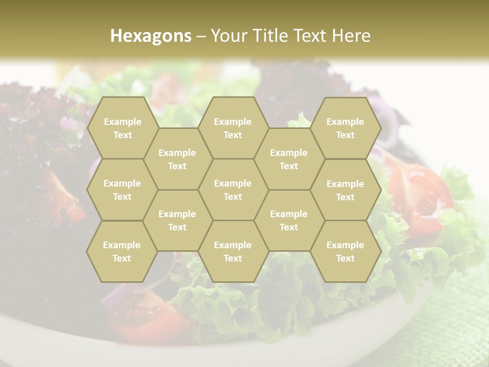 Vegetables Onion Food PowerPoint Template