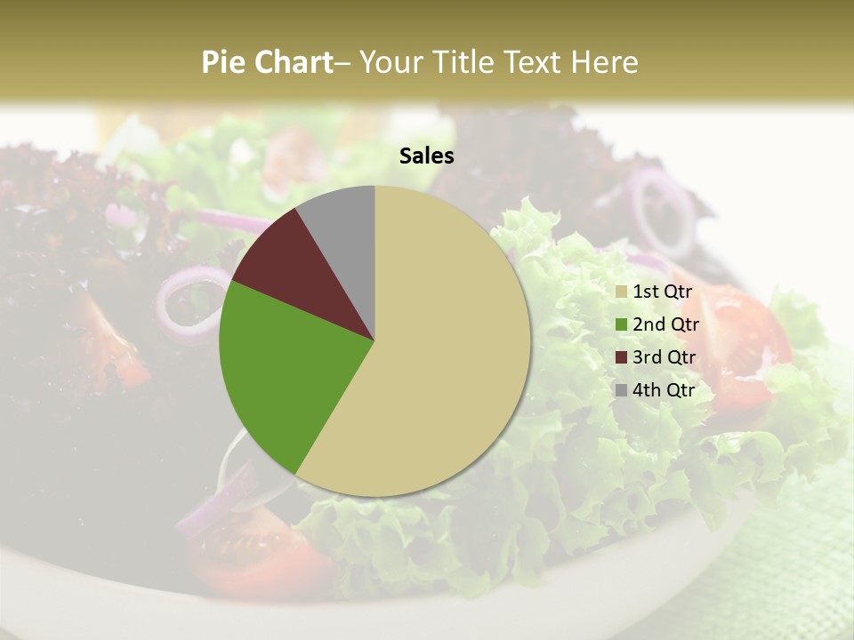 Vegetables Onion Food PowerPoint Template