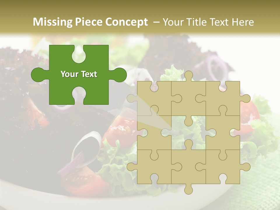 Vegetables Onion Food PowerPoint Template