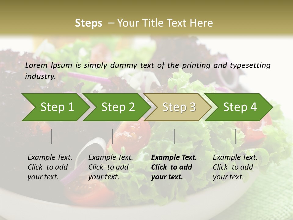 Vegetables Onion Food PowerPoint Template