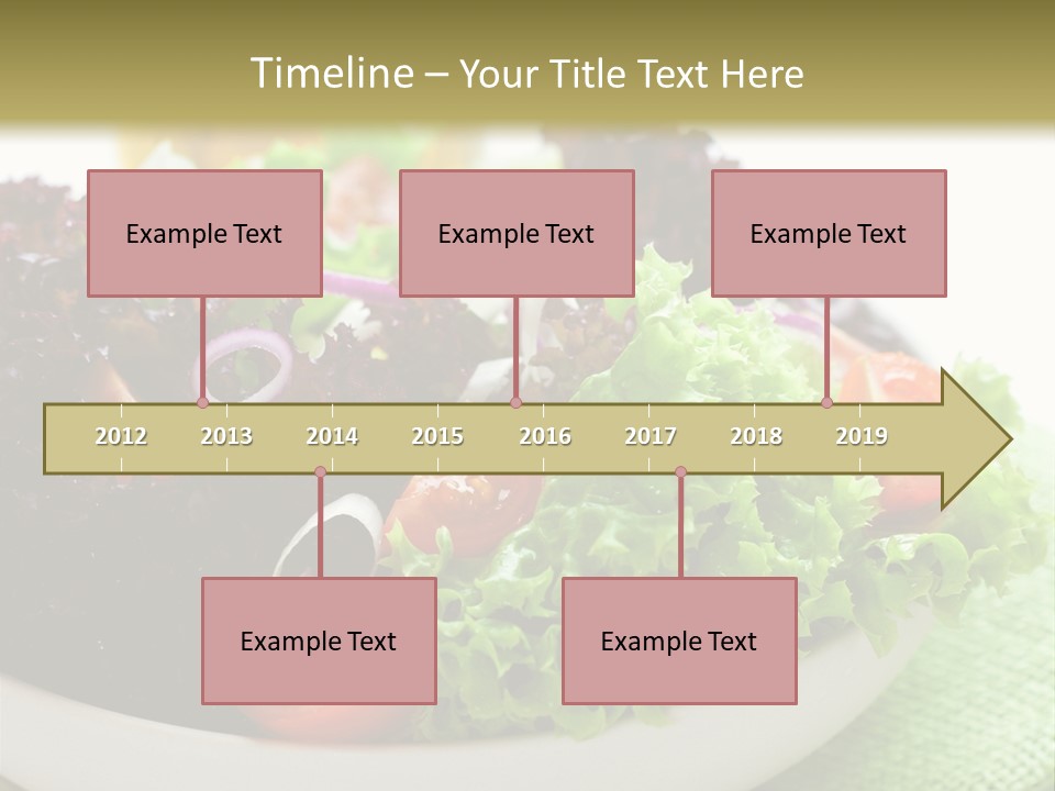 Vegetables Onion Food PowerPoint Template