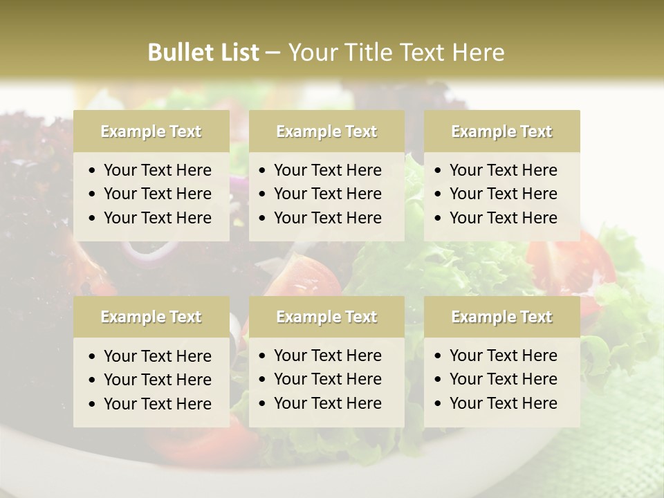 Vegetables Onion Food PowerPoint Template