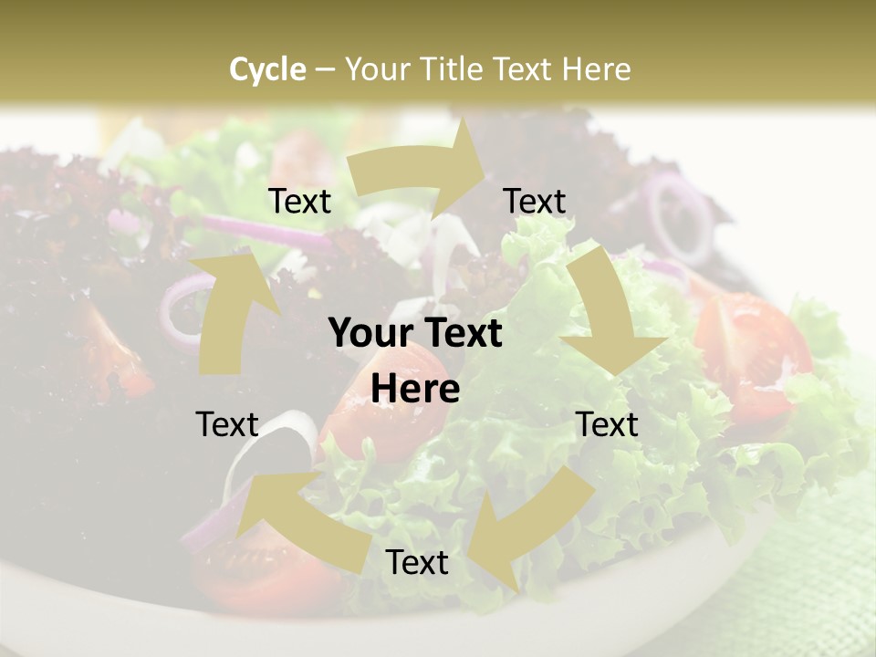 Vegetables Onion Food PowerPoint Template