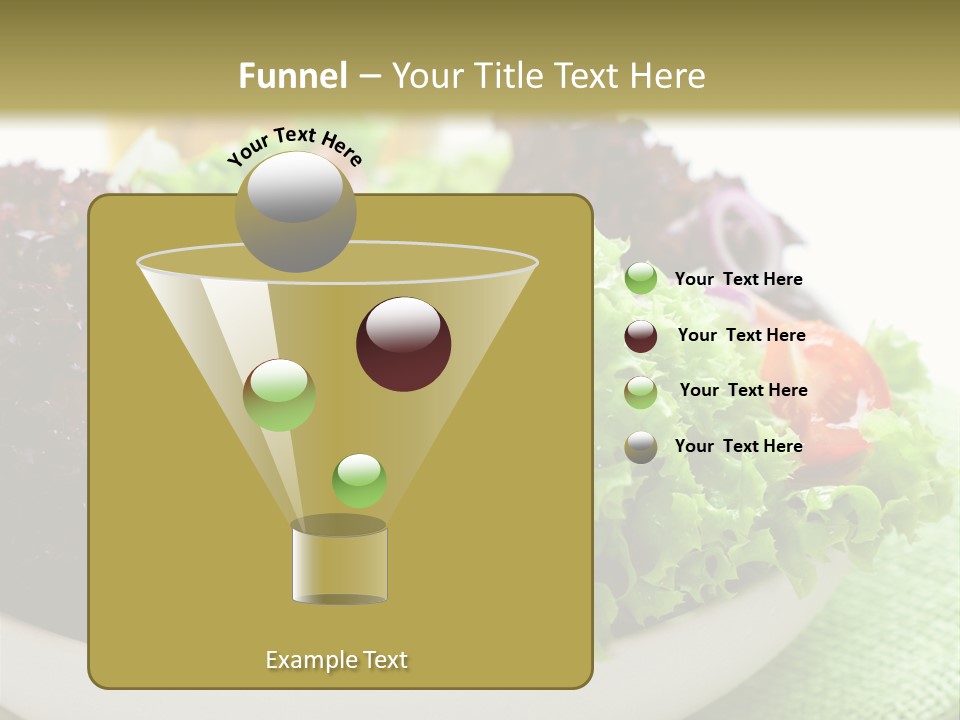 Vegetables Onion Food PowerPoint Template