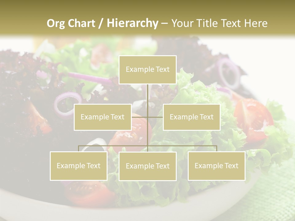Vegetables Onion Food PowerPoint Template