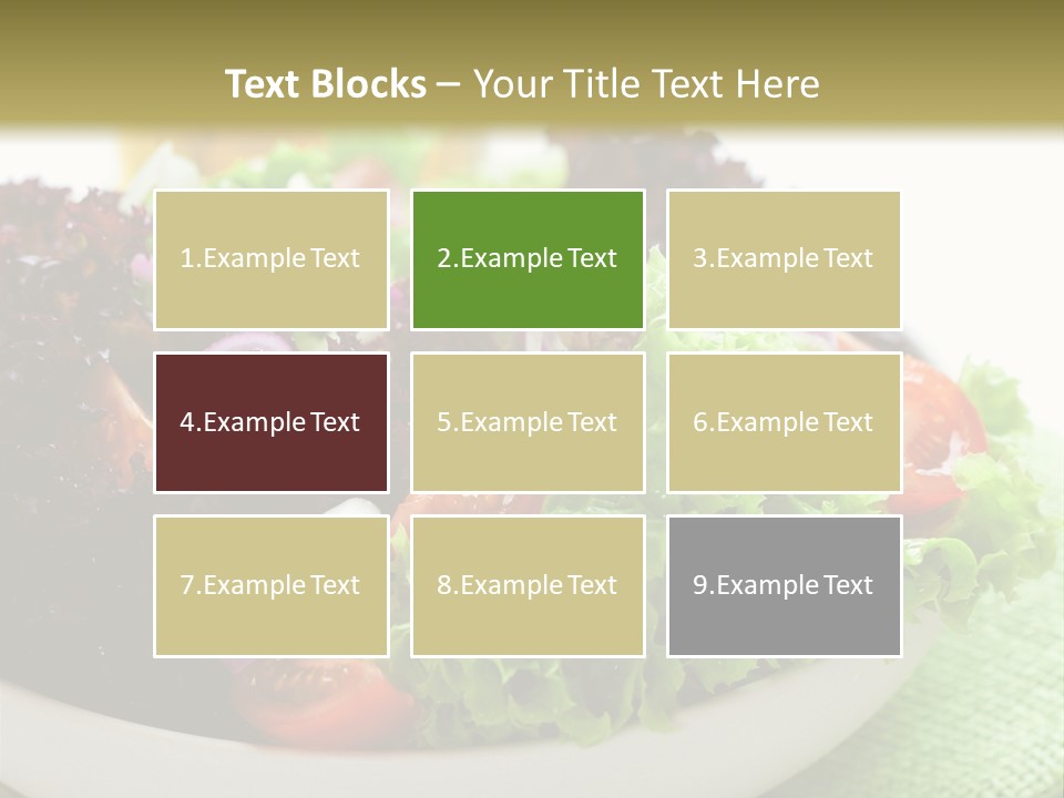 Vegetables Onion Food PowerPoint Template